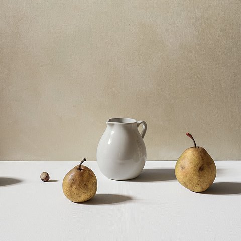 Beige et blanc II
