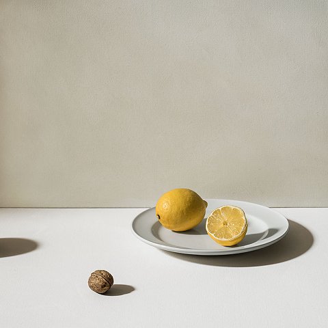 Assiette blanche II